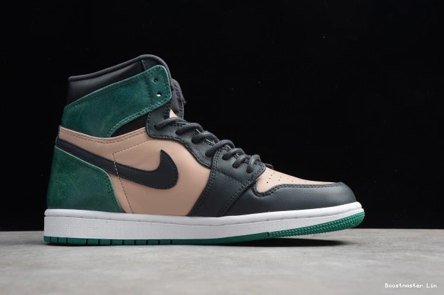 Bmlin shoes Mystic Jordan High 1 Beige Air AH7389-203 Bio Green Retro Anthracite 0729